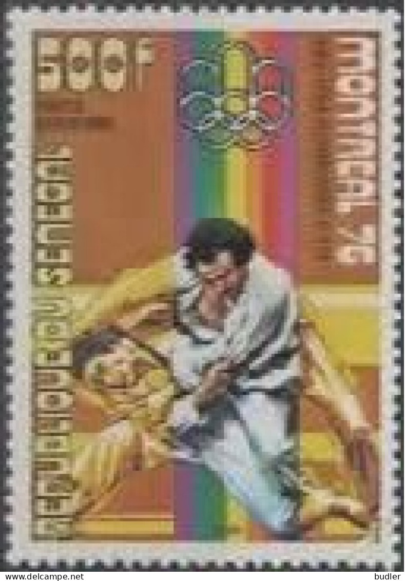 RÉP. Du SENEGAL :1976: Y.PA153 : ## Olympics MONTRÉAL 1976 ##.  @§@ JUDO @§@  Postfris / Neufs / MNH. - Judo