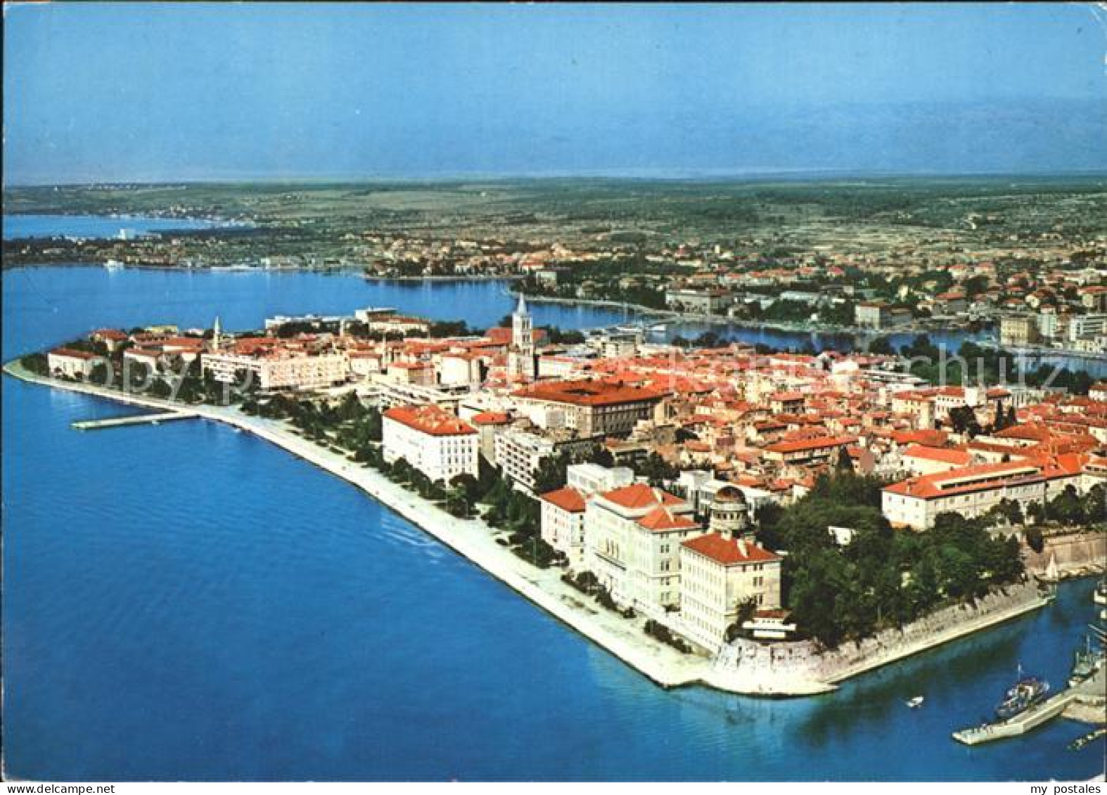 72221416 Zadar Zadra Zara Panorama Fliegeraufnahme Croatia - Croatie