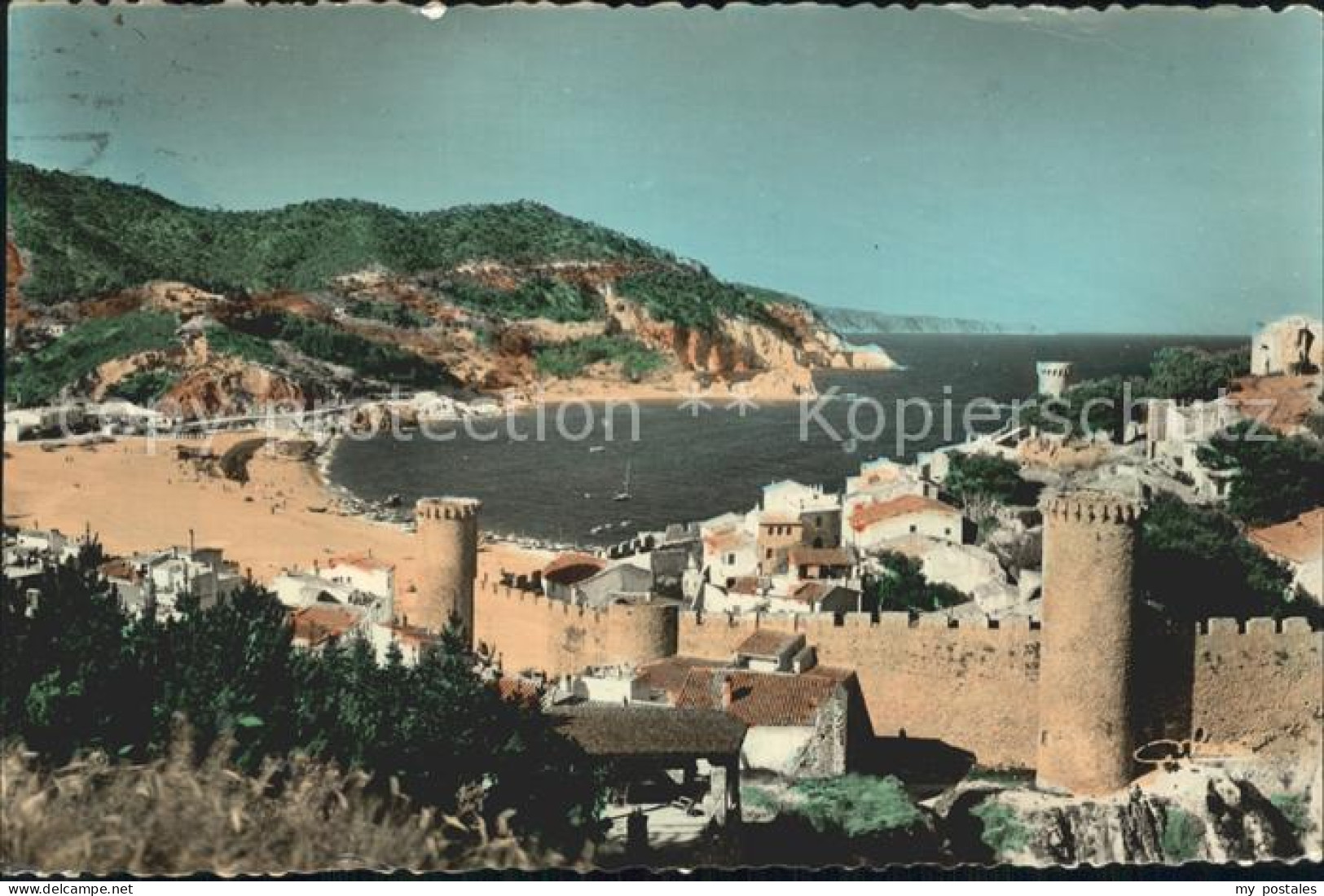 72220700 Tossa De Mar Strand Und Burg Costa Brava - Autres & Non Classés