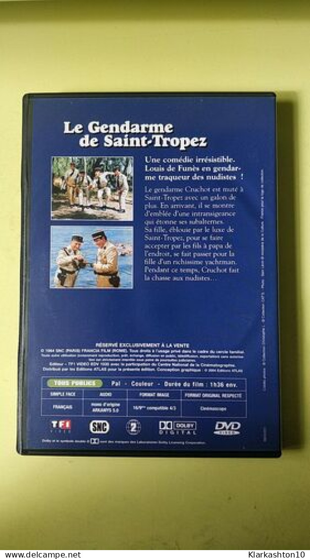 DVD - Le Gendarme De Saint Tropez - Andere & Zonder Classificatie