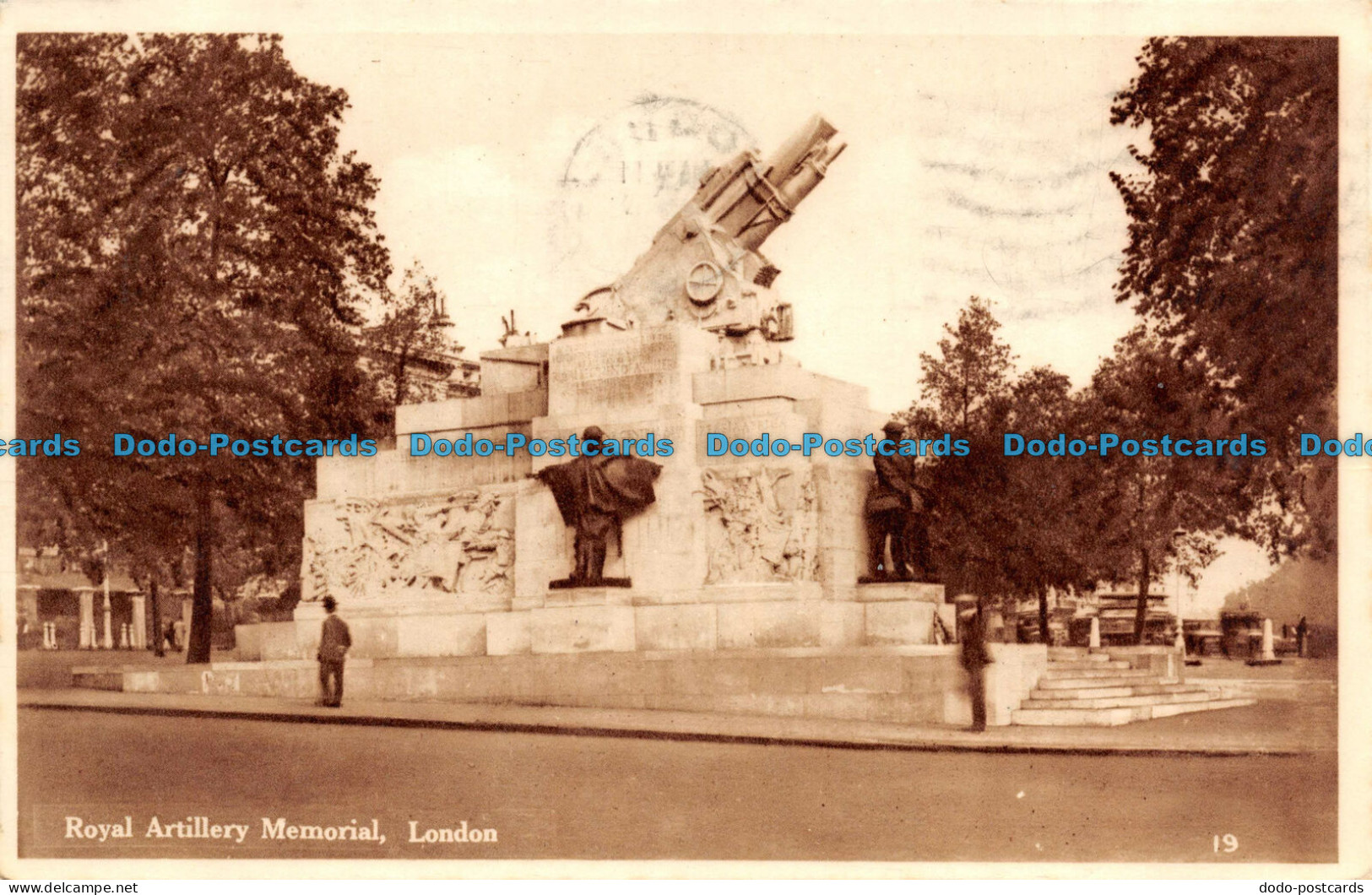 R109223 Royal Artillery Memorial. London. 1934 - Andere & Zonder Classificatie