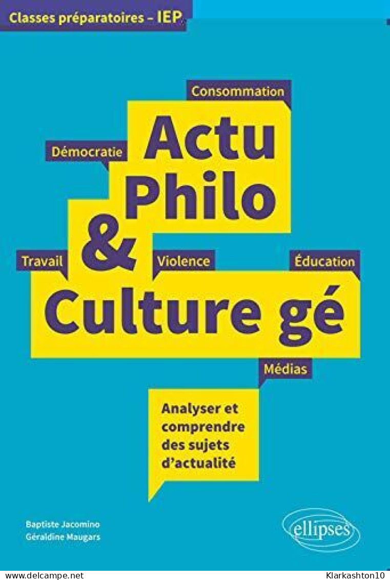 Actu Philo & Culture Gé - Autres & Non Classés