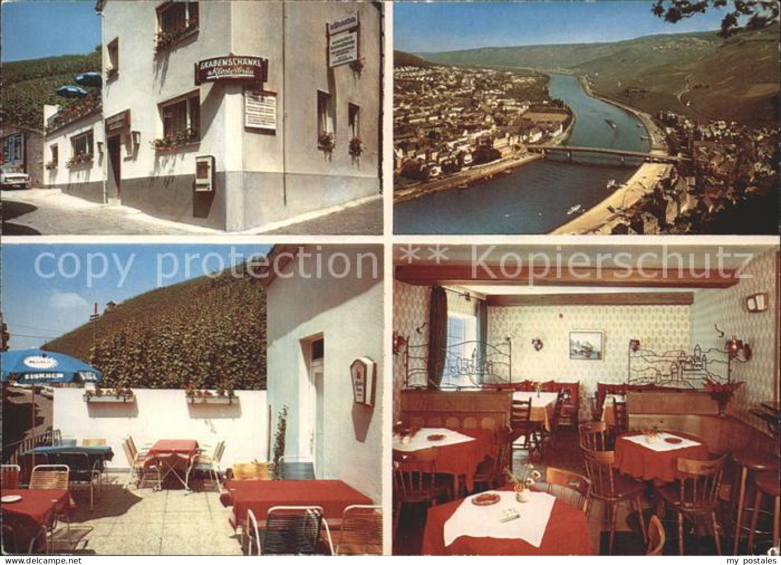 72219474 Bernkastel-Kues Restaurant Zur Grabenschenke Terrasse Gaststube Moselpa - Bernkastel-Kues