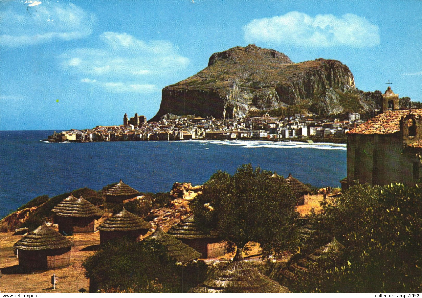 CEFALU, SICILIA, ARCHITECTURE, BELL, CROSS, CHURCH, ITALY, POSTCARD - Other & Unclassified