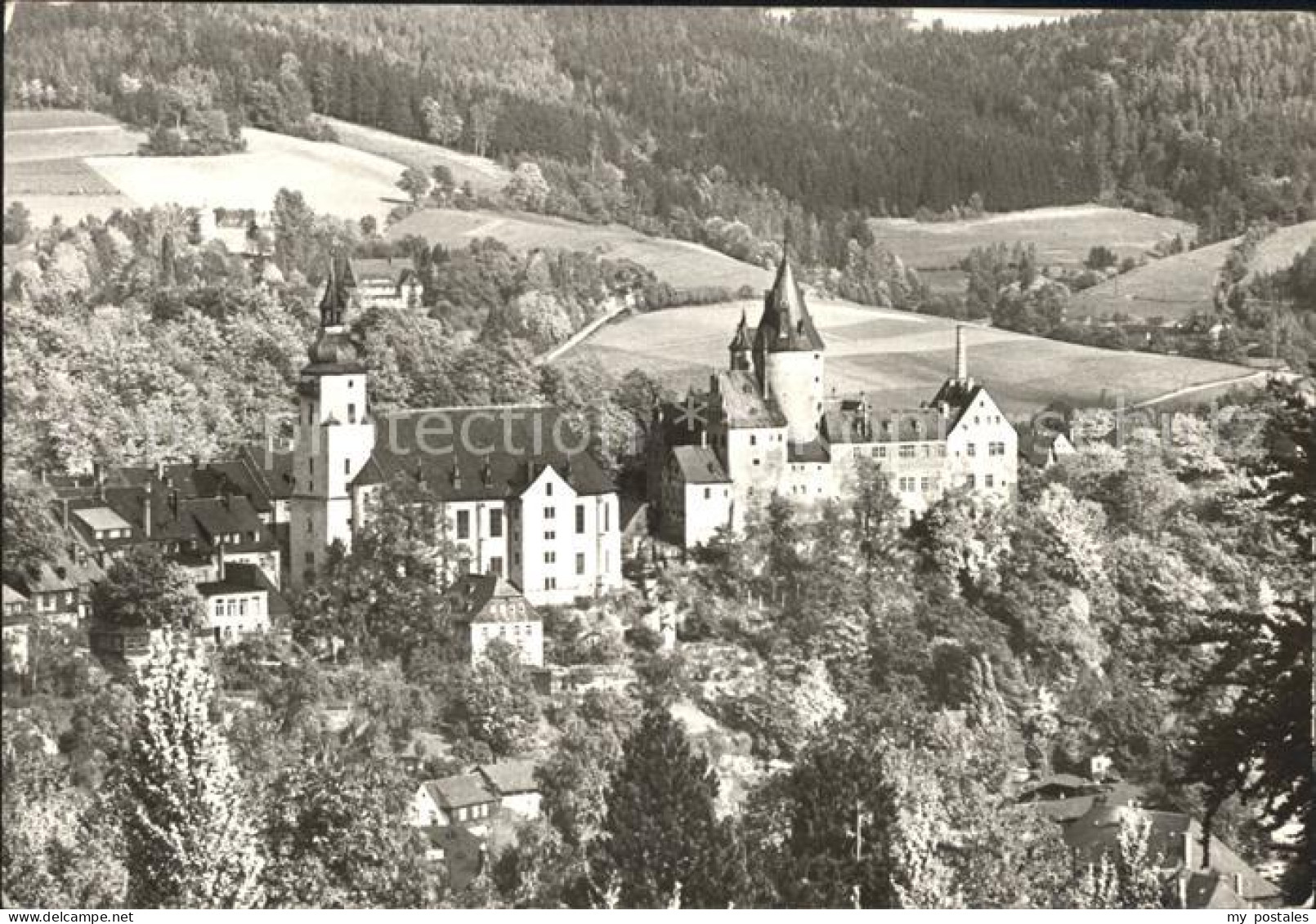 72219182 Schwarzenberg Erzgebirge Blick Zum Schloss Schwarzenberg - Schwarzenberg (Erzgeb.)