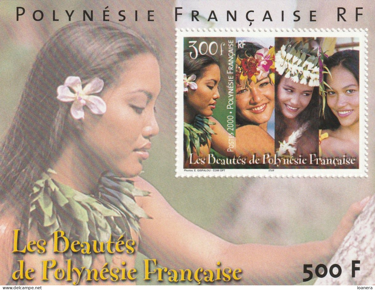 Polynesia 2000 - Women Of Polynesia , MNH , Bl.26 - Ongebruikt