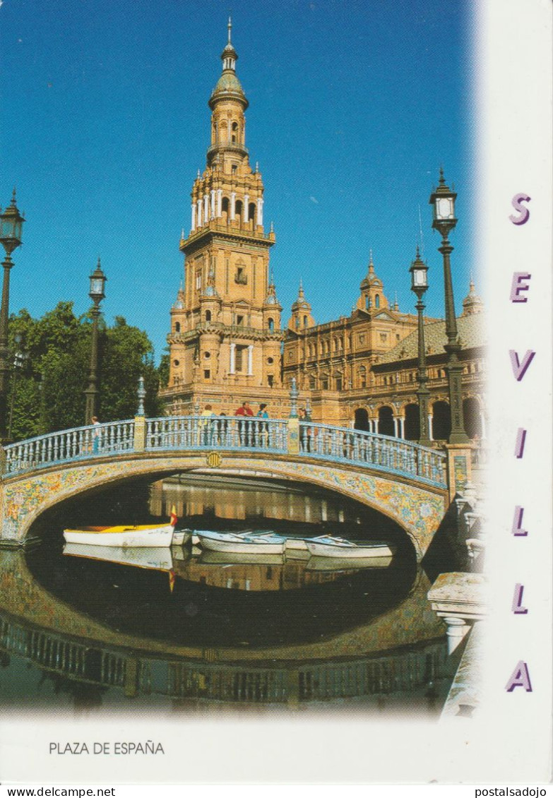 (SEV83)  SEVILLA. PLAZA DE ESPAÑA - Sevilla