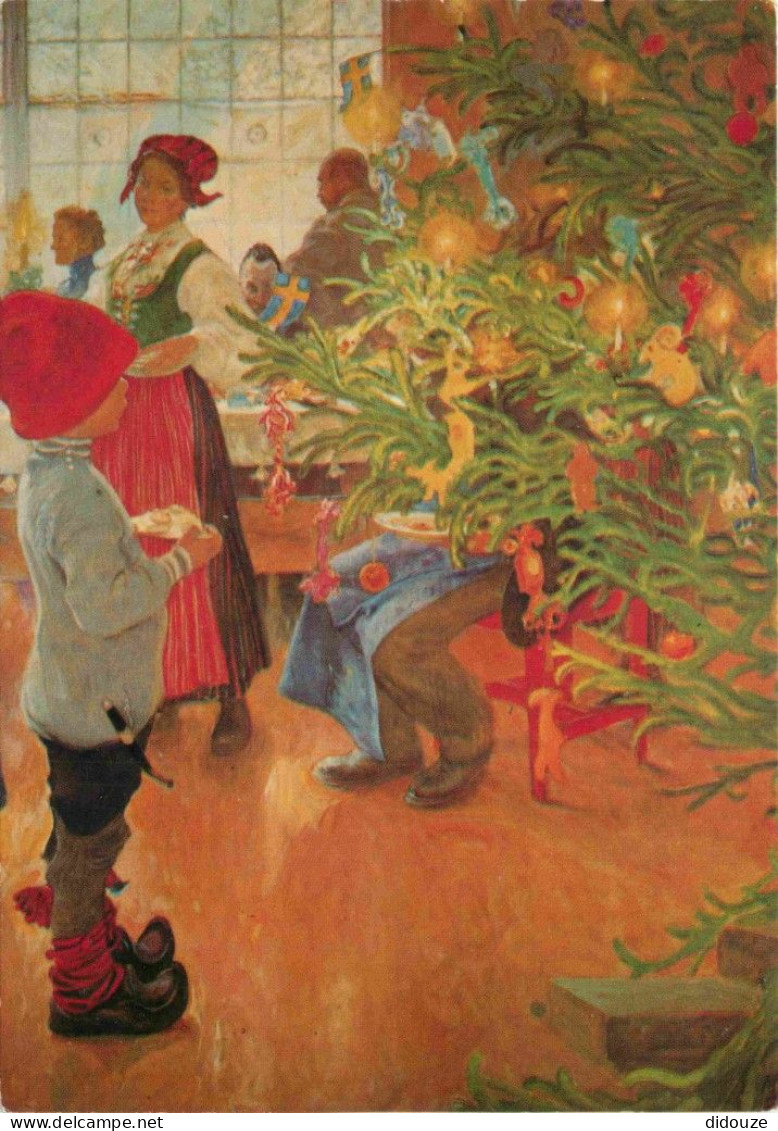 Art - Peinture - Carl Larsson - Efter Original  Av - CPM - Voir Scans Recto-Verso - Peintures & Tableaux