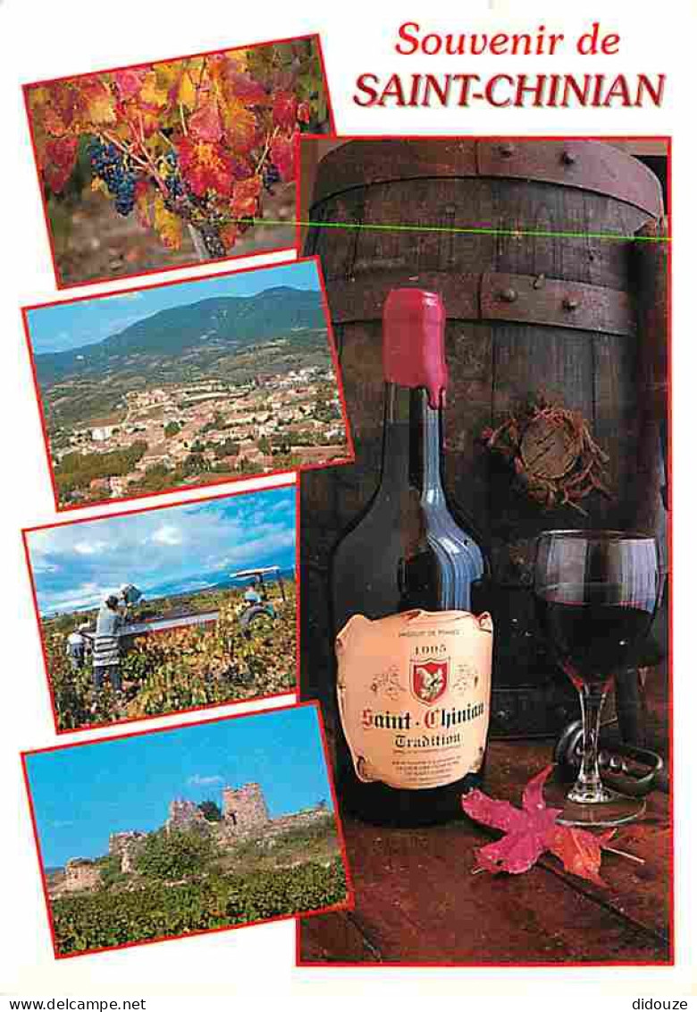 Publicite - Saint Chinian - Vin - Wine - Scène De Vendanges - CPM - Voir Scans Recto-Verso - Werbepostkarten