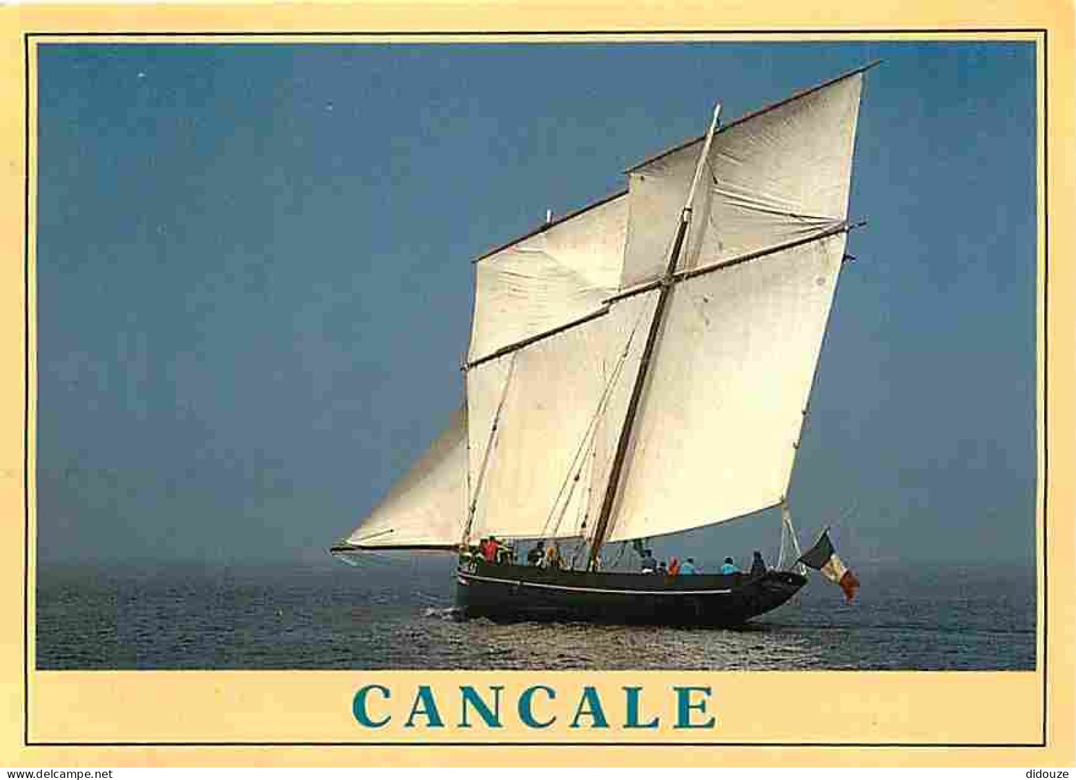 Bateaux - Voiliers - Cancale - La Cancalaise - Flamme Postale De Dinard - CPM - Voir Scans Recto-Verso - Segelboote