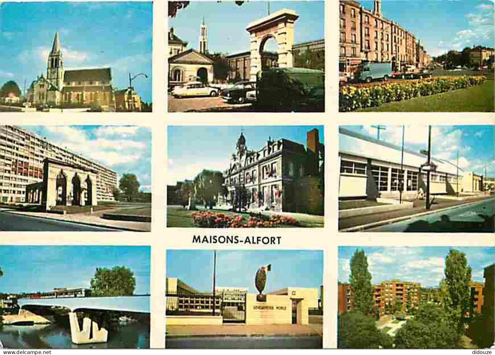 94 - Maisons Alfort - Multivues - Automobiles - CPM - Voir Scans Recto-Verso - Maisons Alfort