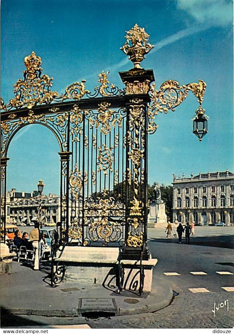 54 - Nancy - La Place Stanislas - Grilles En Fer Forgé De Jean Lamour - Carte Neuve - CPM - Voir Scans Recto-Verso - Nancy