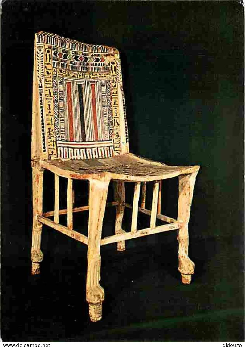 Art - Antiquité - Egypte - Chaise Provenant De La Tombe De Sennedjem - Carte Neuve - CPM - Voir Scans Recto-Verso - Antigüedad