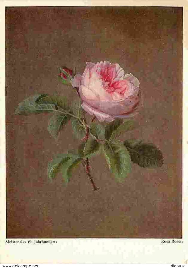 Art - Peinture - Rosa Rosen - Meister Des 19 Hahrhunderts - CPM - Voir Scans Recto-Verso - Peintures & Tableaux