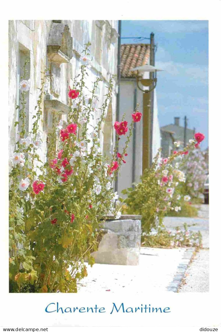 17 - Charente Maritime - Ruelle Fleurie - Roses Trémières - Fleurs - CPM - Carte Neuve - Voir Scans Recto-Verso - Andere & Zonder Classificatie