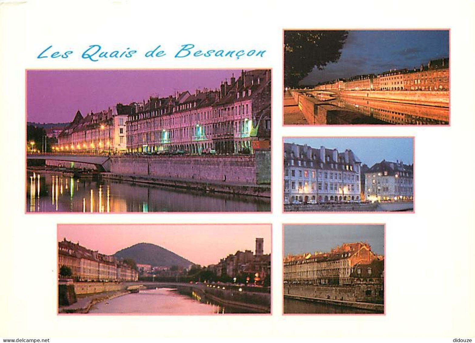 25 - Besançon - Les Quais De Besançon - Multivues - Carte Neuve - CPM - Voir Scans Recto-Verso - Besancon