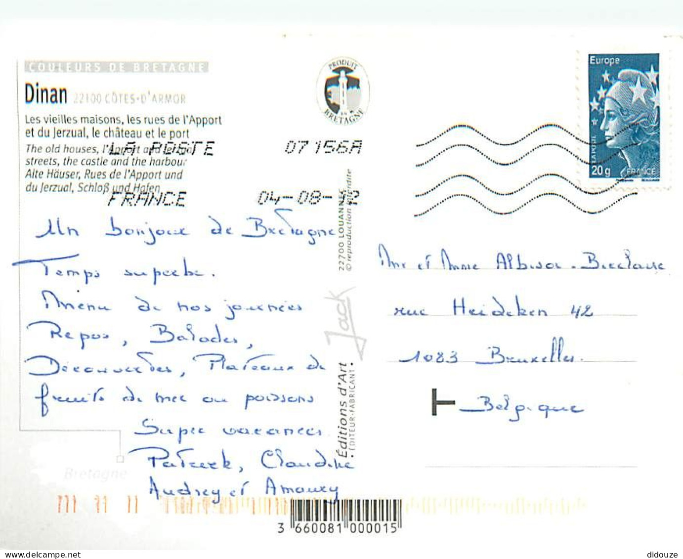 22 - Dinan - Multivues - CPM - Voir Scans Recto-Verso - Dinan