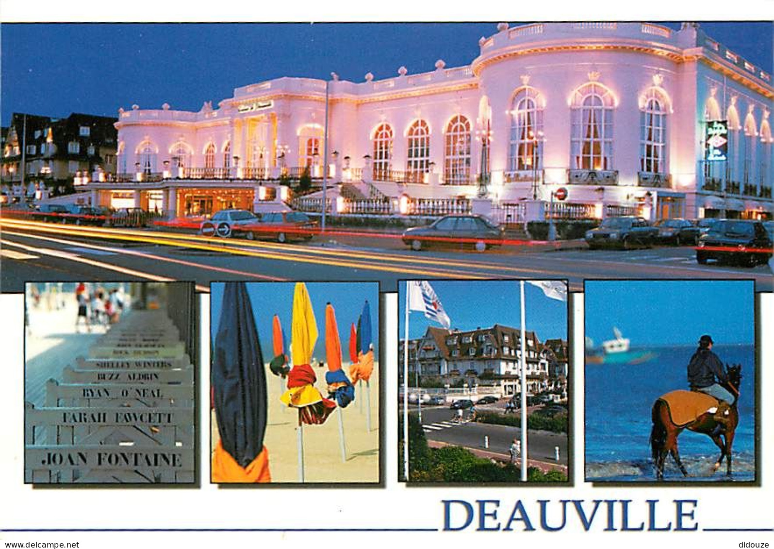 14 - Deauville - Multivues - Casino - Chevaux - CPM - Voir Scans Recto-Verso - Deauville