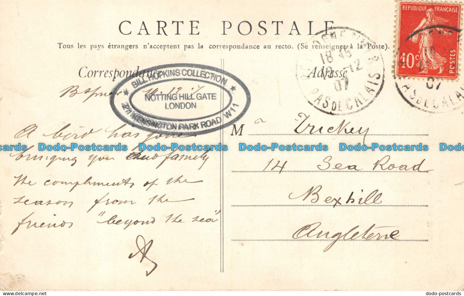 R110211 Boulogne Sur Mer. Le Beffroi. Stevenard. No 10. 1910. B. Hopkins - Monde