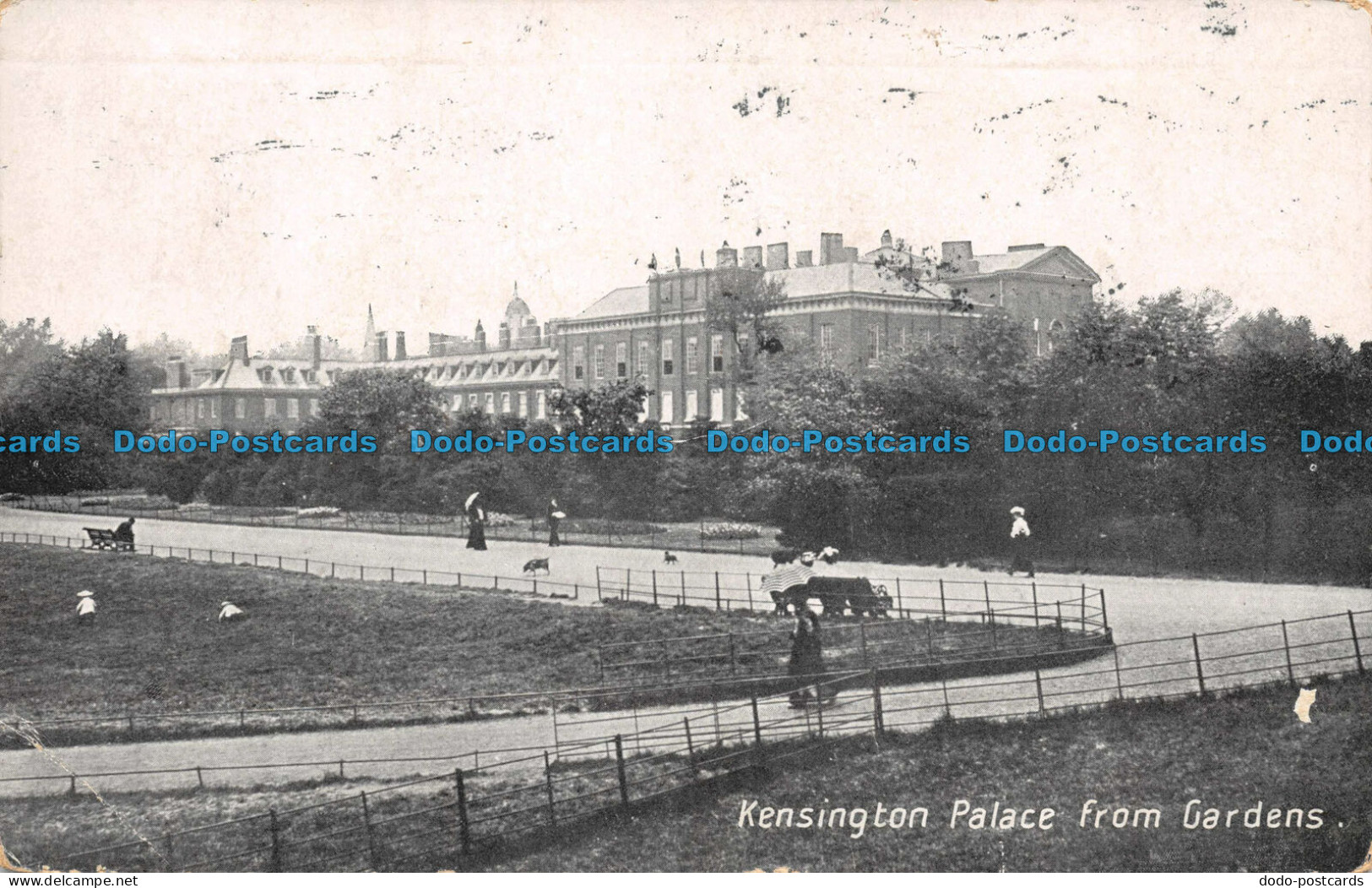 R109309 Kensington Palace From Gardens. 1920 - Monde