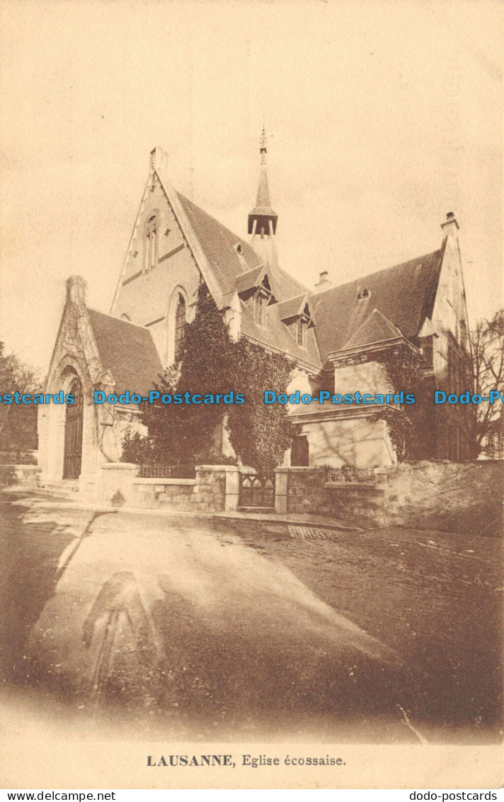 R110213 Lausanne. Eglise Ecossaise. B. Hopkins - Monde