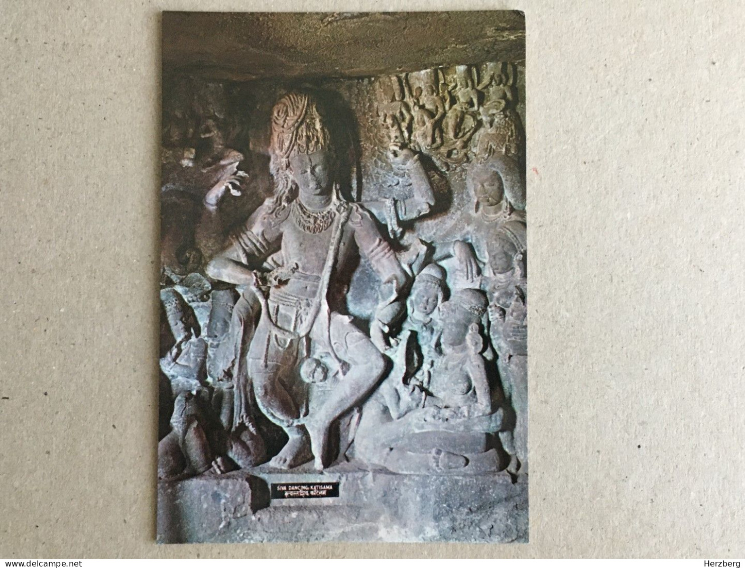 India Indie Indien - Ellora Siva As The Supreme Dancer Cave No. 21 Known As Rameswara - Indien