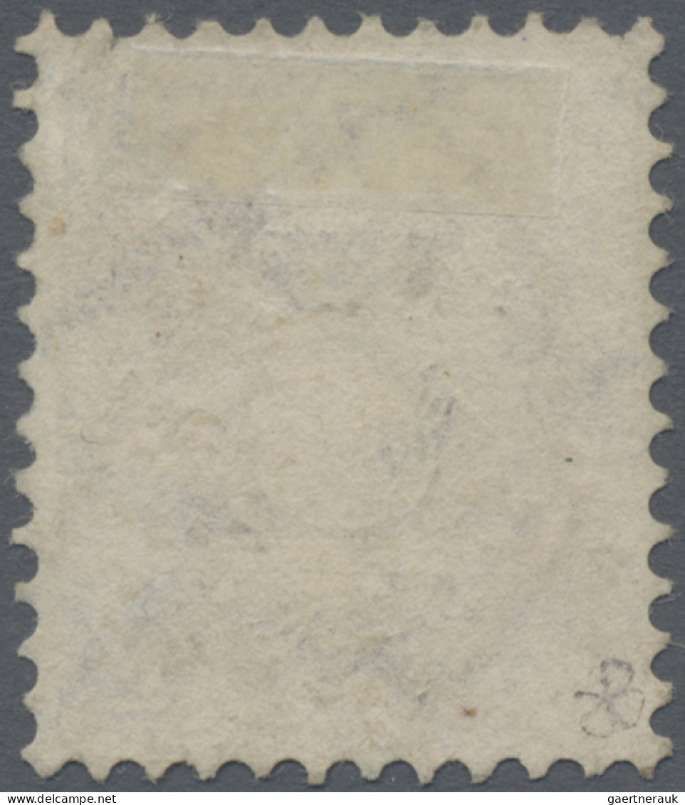 Bayern - Marken Und Briefe: 1870, 12 Kr. Dunkelbraunpurpur, Wz X, Violettblauer - Otros & Sin Clasificación