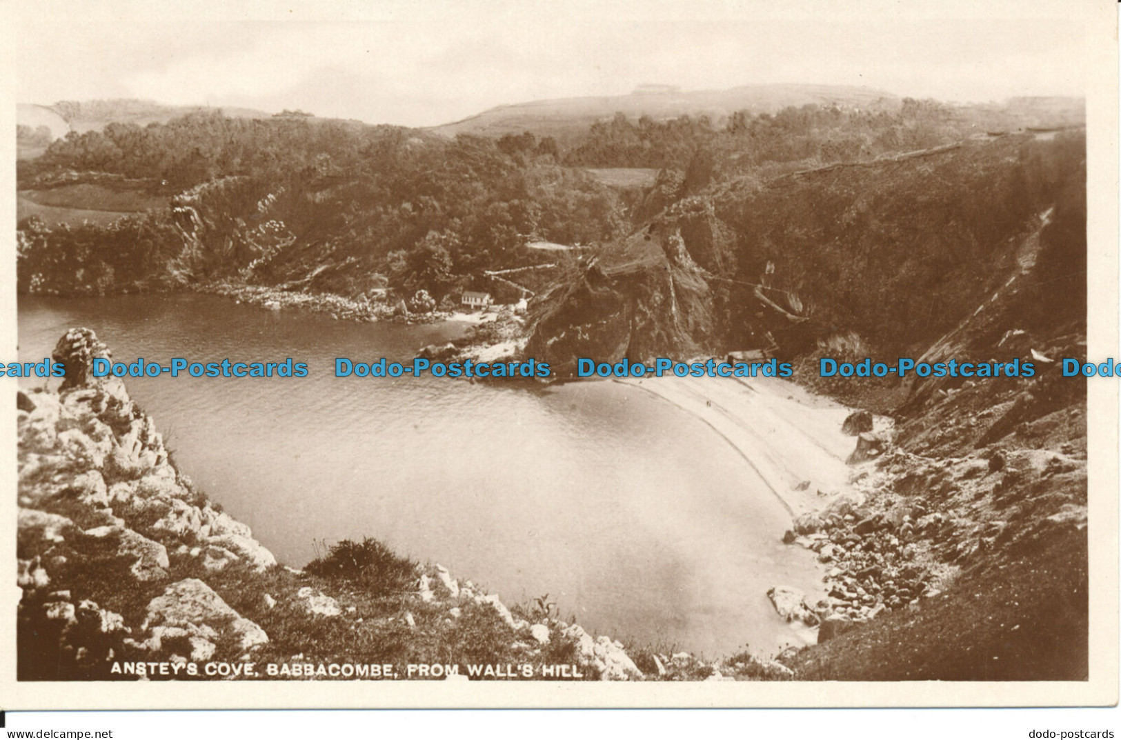 R109737 Ansteys Cove. Babbacombe From Walls Hill. Philco. RP - Monde