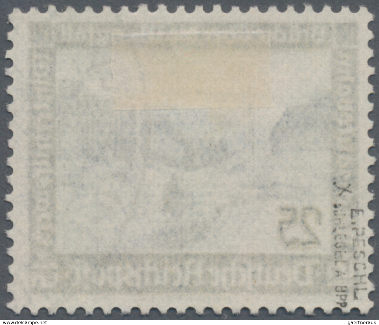 Deutsches Reich - 3. Reich: 1936, 25 + 15 Pfg. Schwarzultramarin "WHW Moderne Ba - Used Stamps