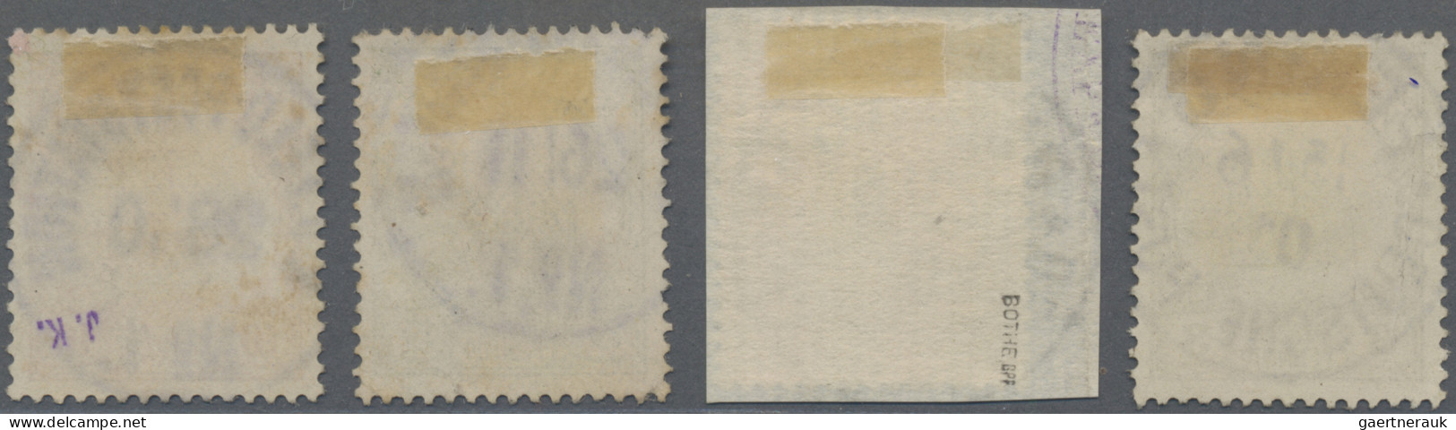 Deutsche Post In China: 1901 "Petschili"-Ausgabe 3 Pf. Mit Stempel "PEKING 15/6 - Chine (bureaux)
