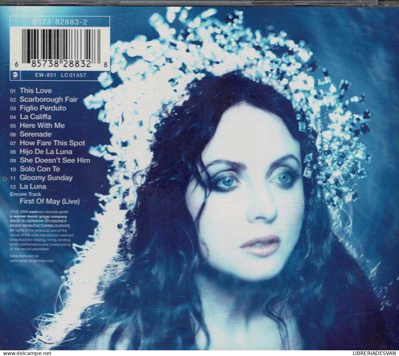 Sarah Brightman - La Luna. CD - Disco, Pop