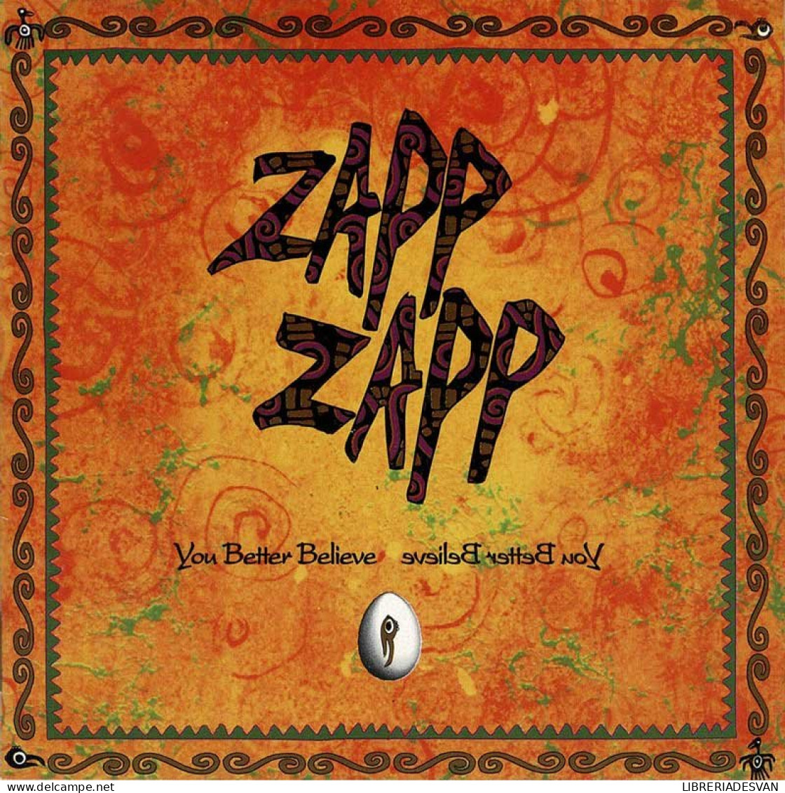 Zapp Zapp - You Better Believe. CD - Jazz