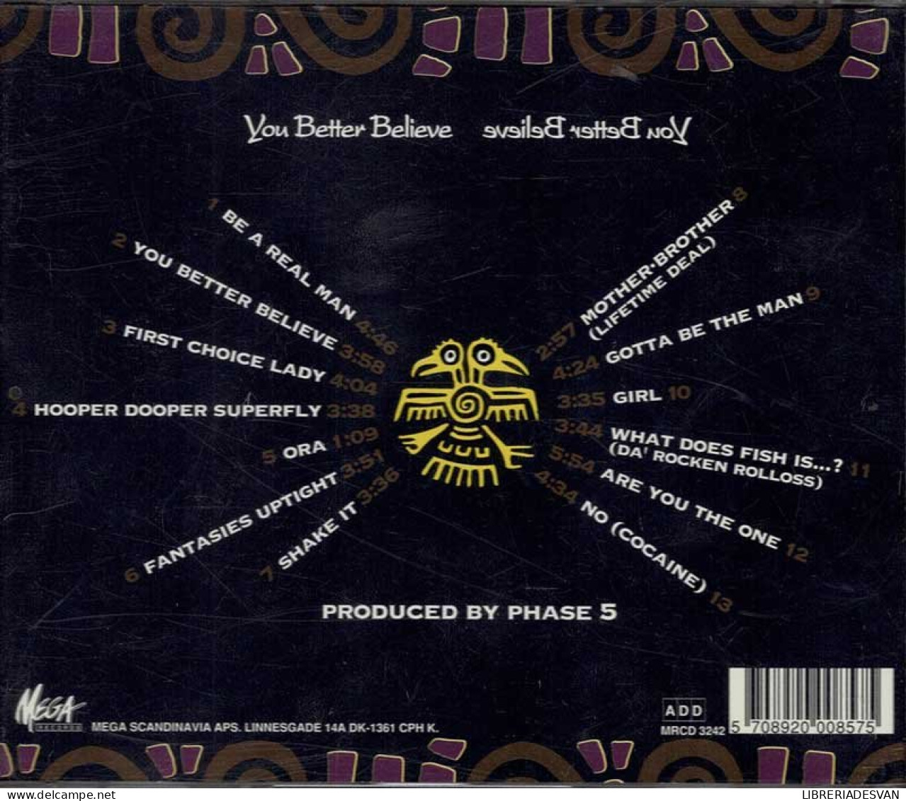 Zapp Zapp - You Better Believe. CD - Jazz