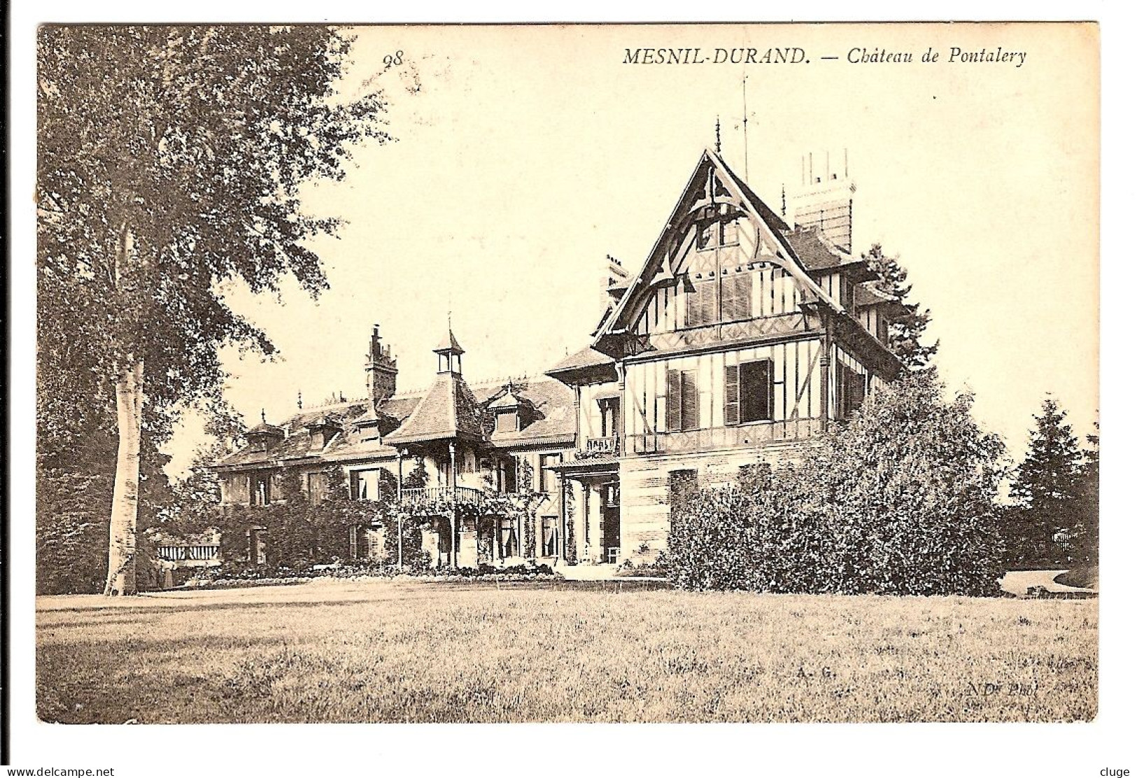 14 - MESNIL DURAND - Château De Pontalery - Other & Unclassified