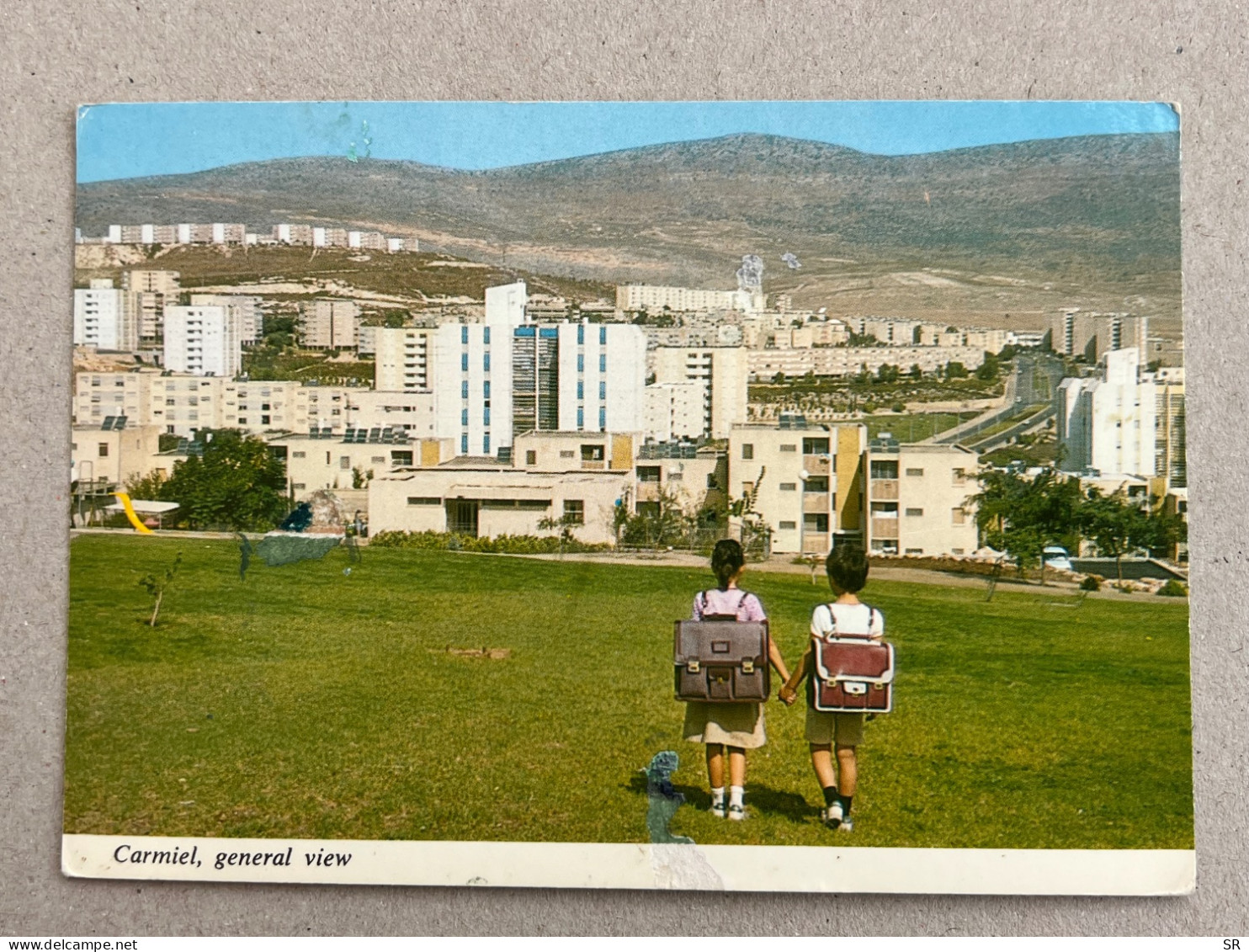 POSTCARD BY PALPHOT NO. 4969 CARMIEL, PARTIAL VIEW. ISRAEL - Israel