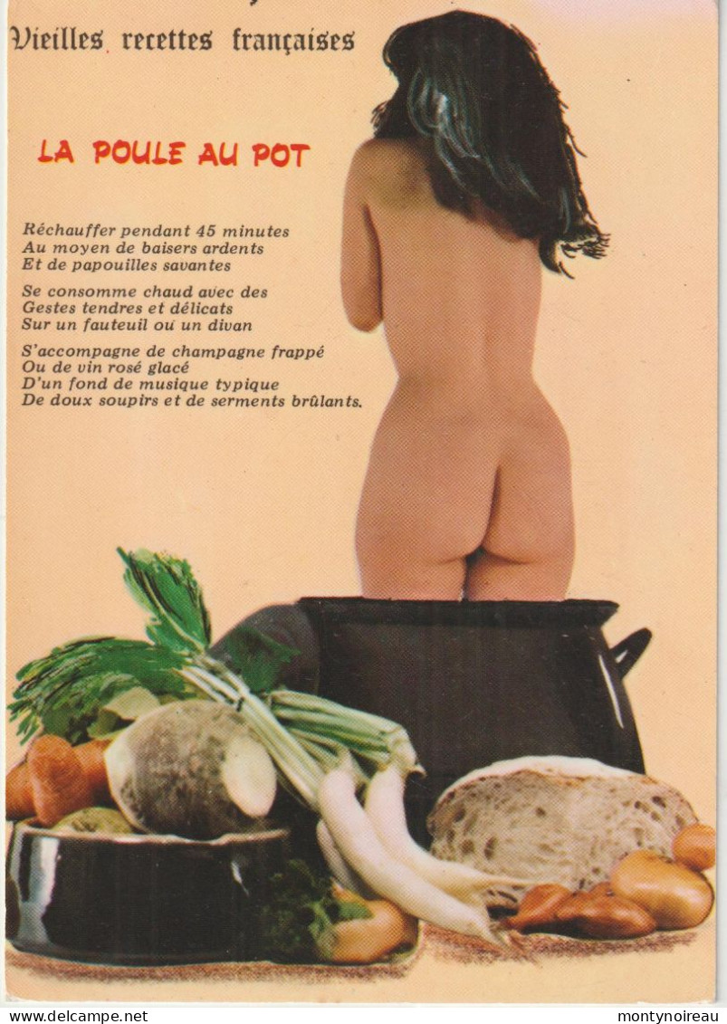 Humour :  Illustrateur  ,la Poule  Au  Pot , Fesse Nue ! - Humor