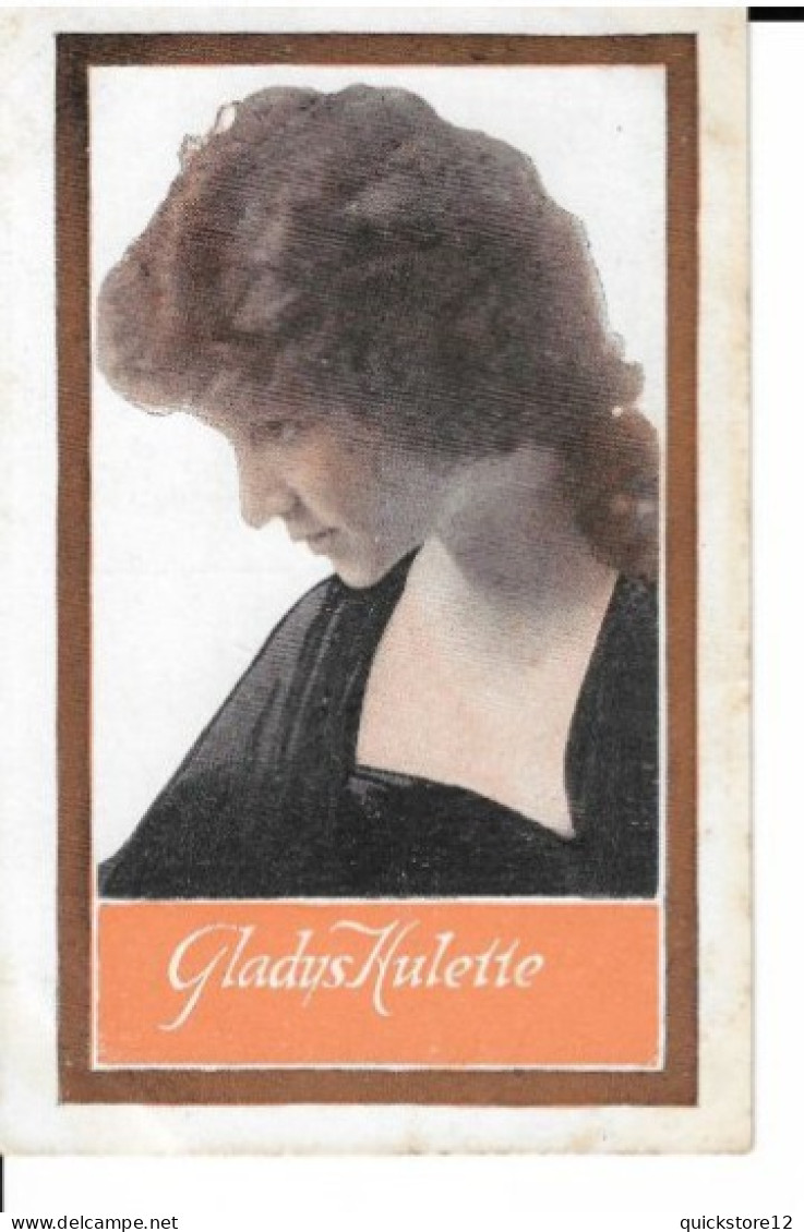 Actriz De Cine Mudo - Gladys Hulette  7563 - Publicité