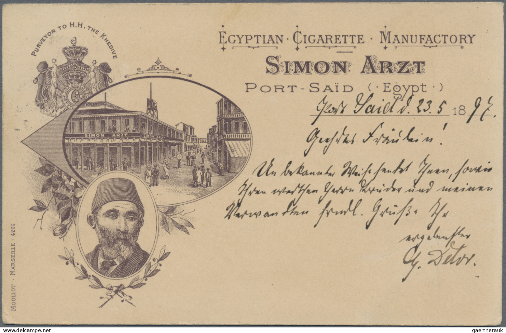 Egypt: 1887/1958 Group Of More Than 40 Covers, Postcards, Postal Stationery Item - 1915-1921 Protectorat Britannique