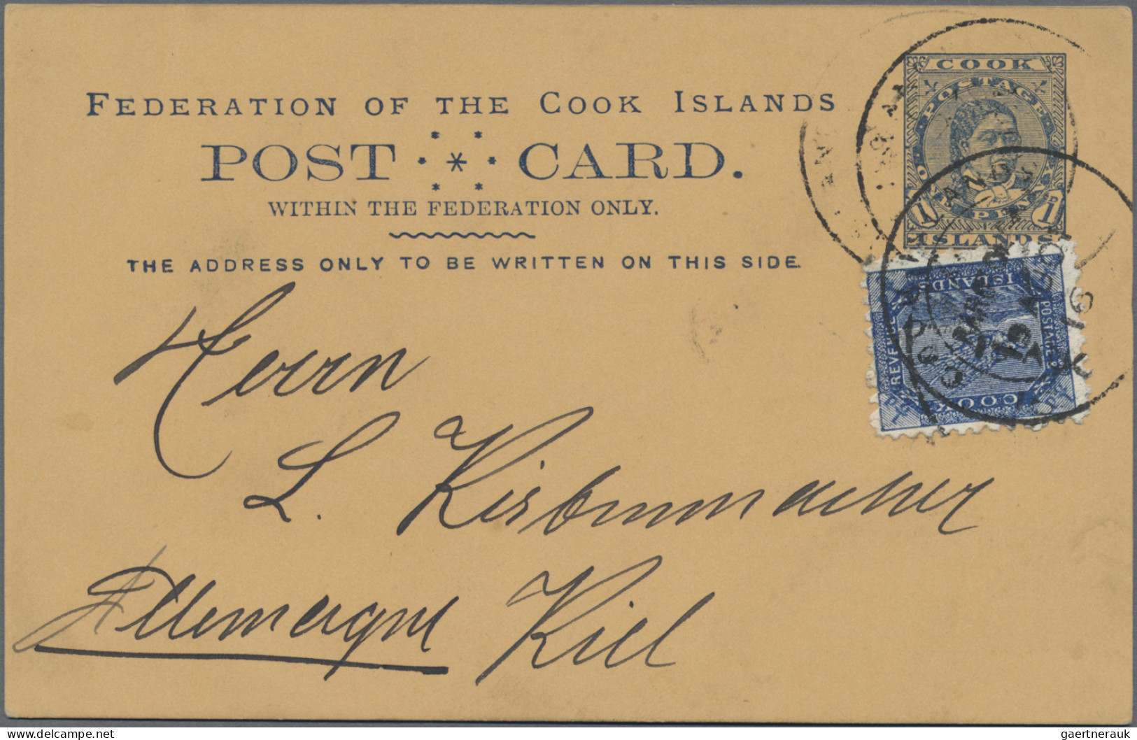 Australia: 1870/1952, Australia And States (12), New Zealand (7), Cook Island, B - Sammlungen