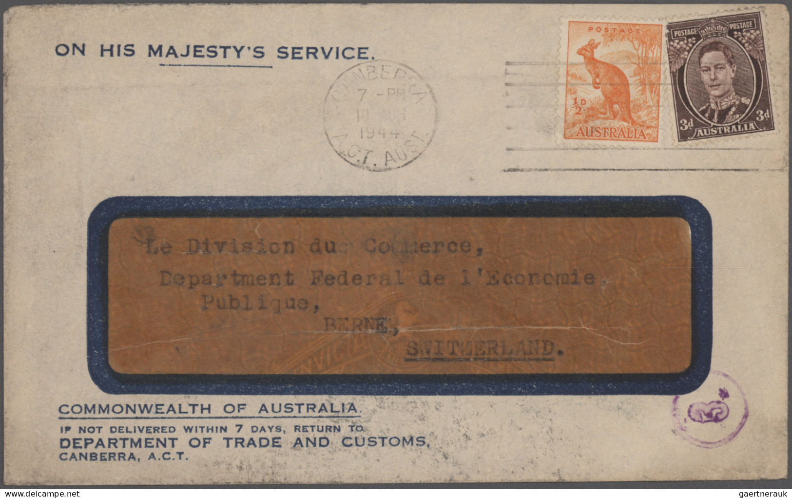 Australia: 1920/1965 (ca.), Assortment Of Apprx. 100 Covers/cards, Nice Range Of - Sammlungen