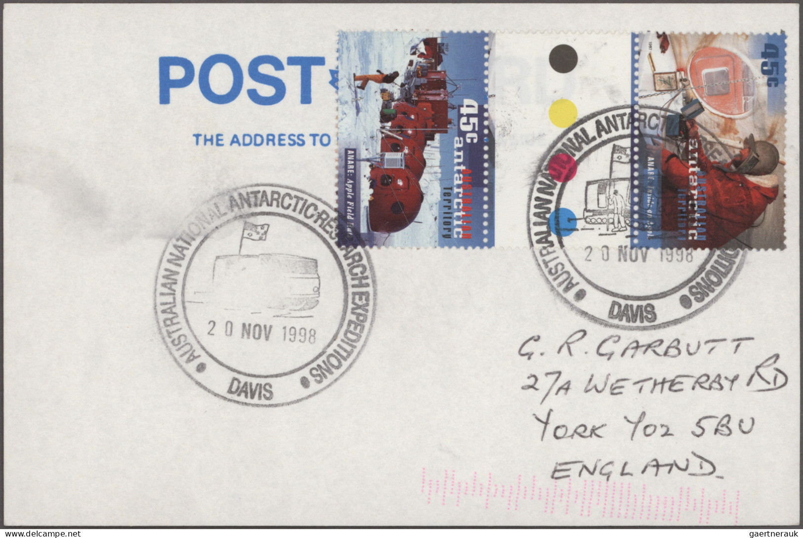 Australia: 1956/2001, Collection Of Apprx. 200 Covers/cards, Showing A Nice Rang - Lettres & Documents