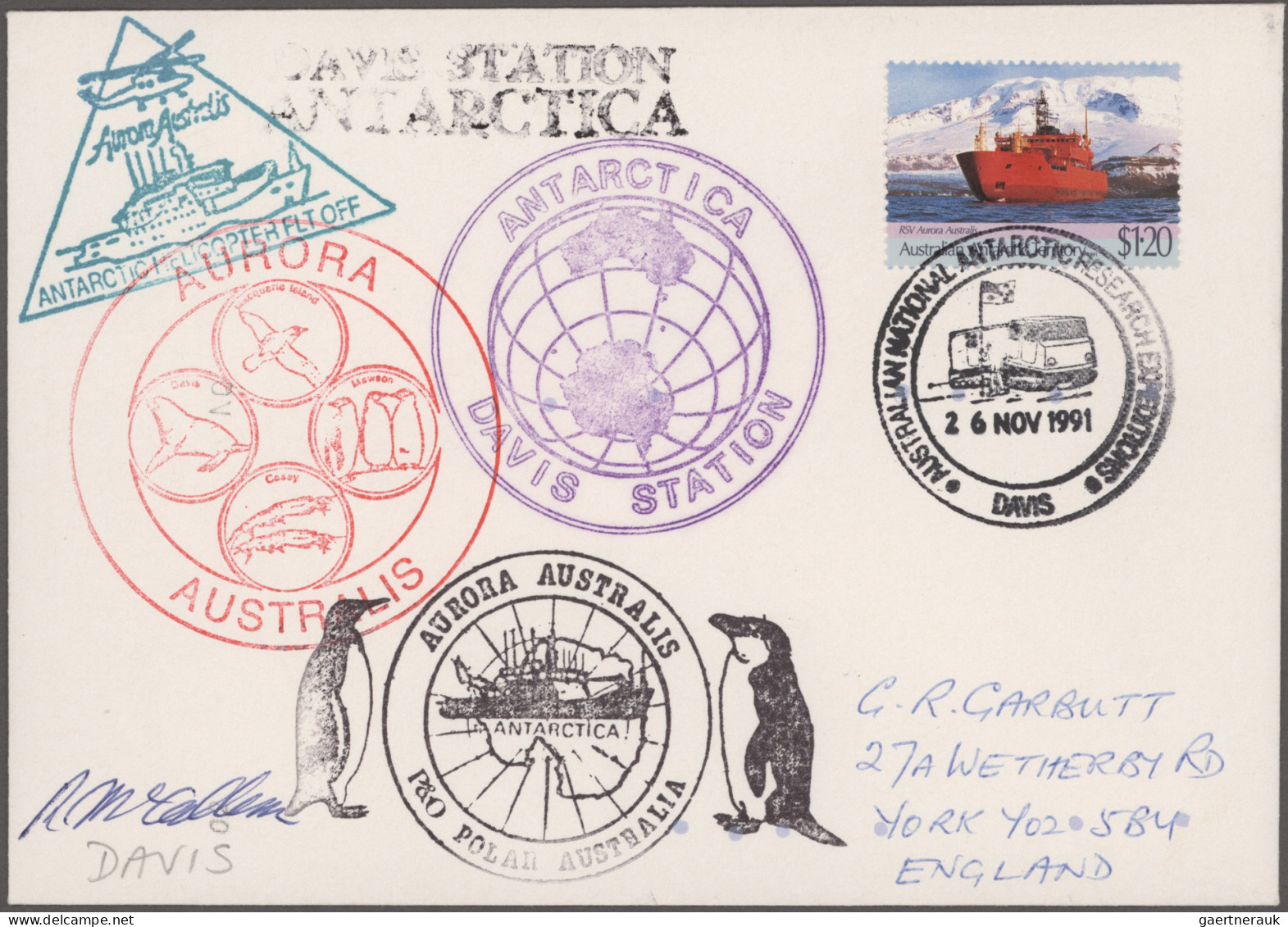 Australia: 1977/2001, Collection Of Apprx. 200 Covers/cards, Showing A Nice Rang - Lettres & Documents