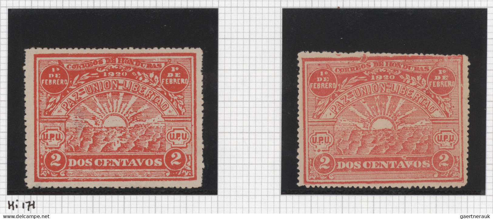 Honduras: 1903/1940 (ca.), Comprehensive Unused And Used Collection Of More Than - Honduras