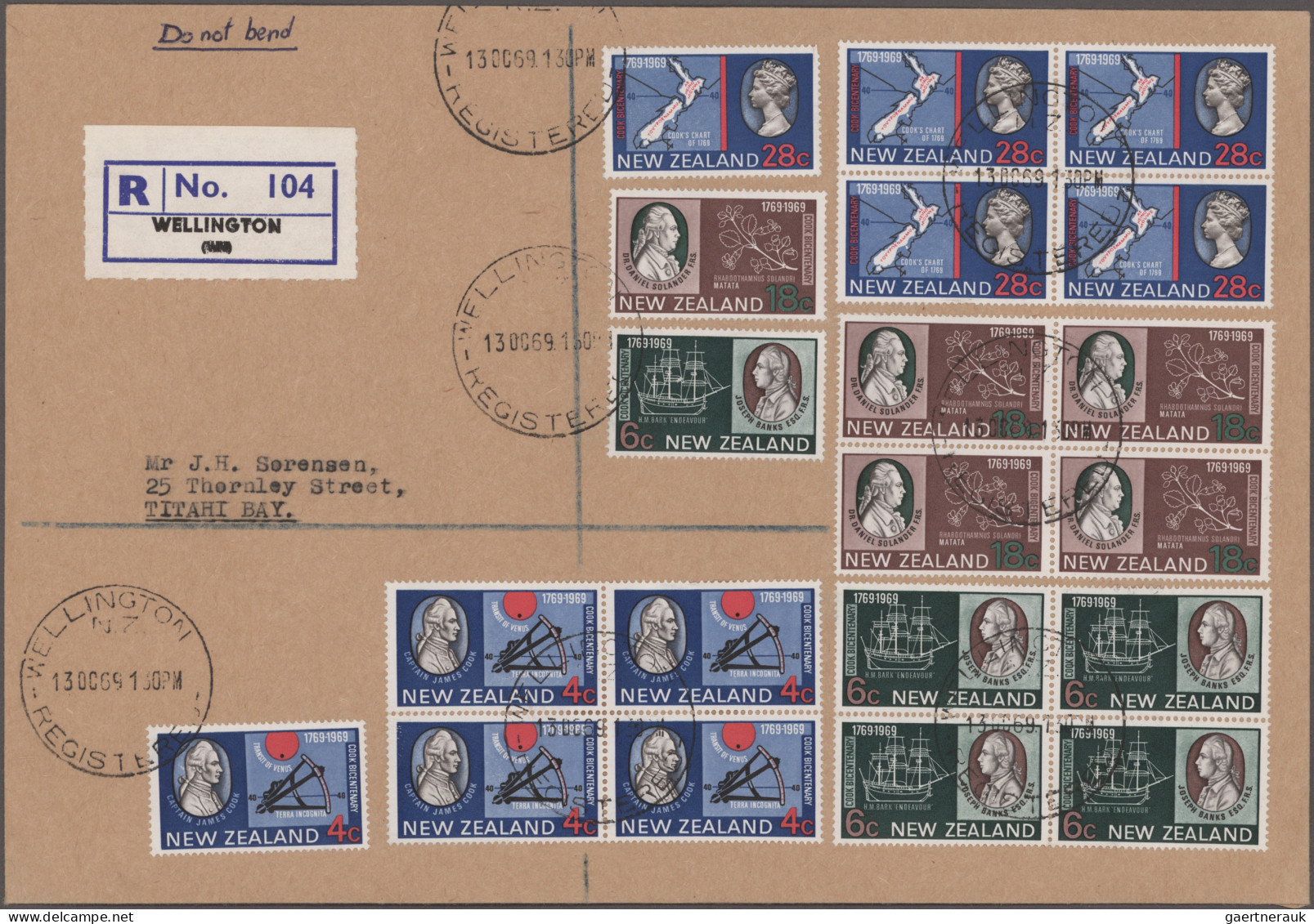 New Zealand: 1960/1996, Assortment Of Apprx. 196 Covers/cards Showing A Nice Ran - Storia Postale