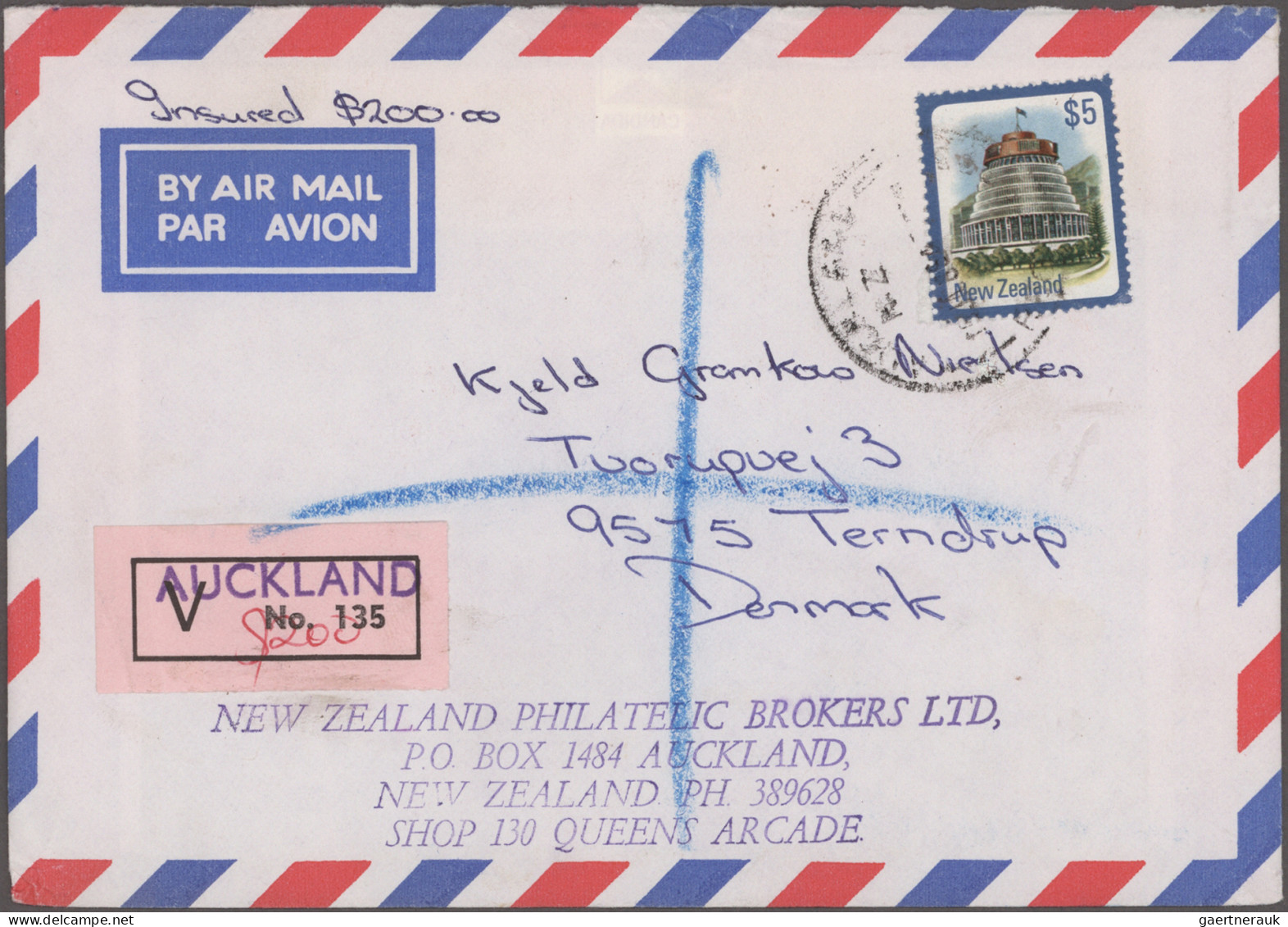 New Zealand: 1960/1996, Assortment Of Apprx. 196 Covers/cards Showing A Nice Ran - Brieven En Documenten