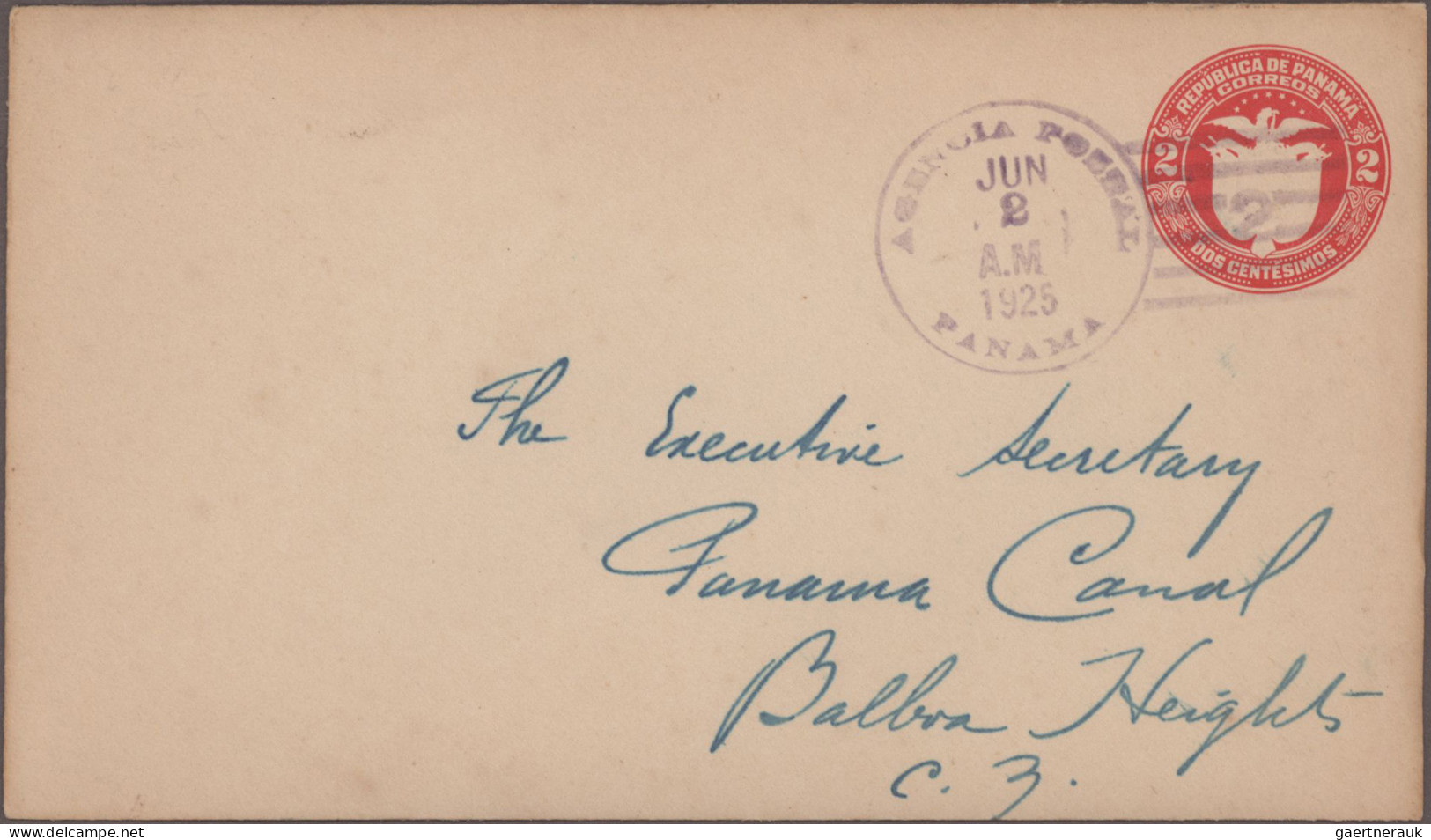 Panama - Postal Stationery: 1906/1930 (ca.), Balance Of Apprx. 400 (mainly Unuse - Panamá