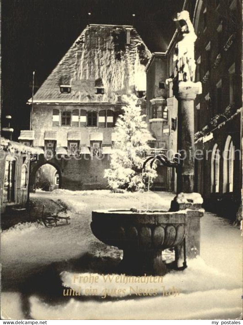 72216394 Alsdorf Weihnachtsstimmung Dorfbrunnen Alsdorf - Alsdorf