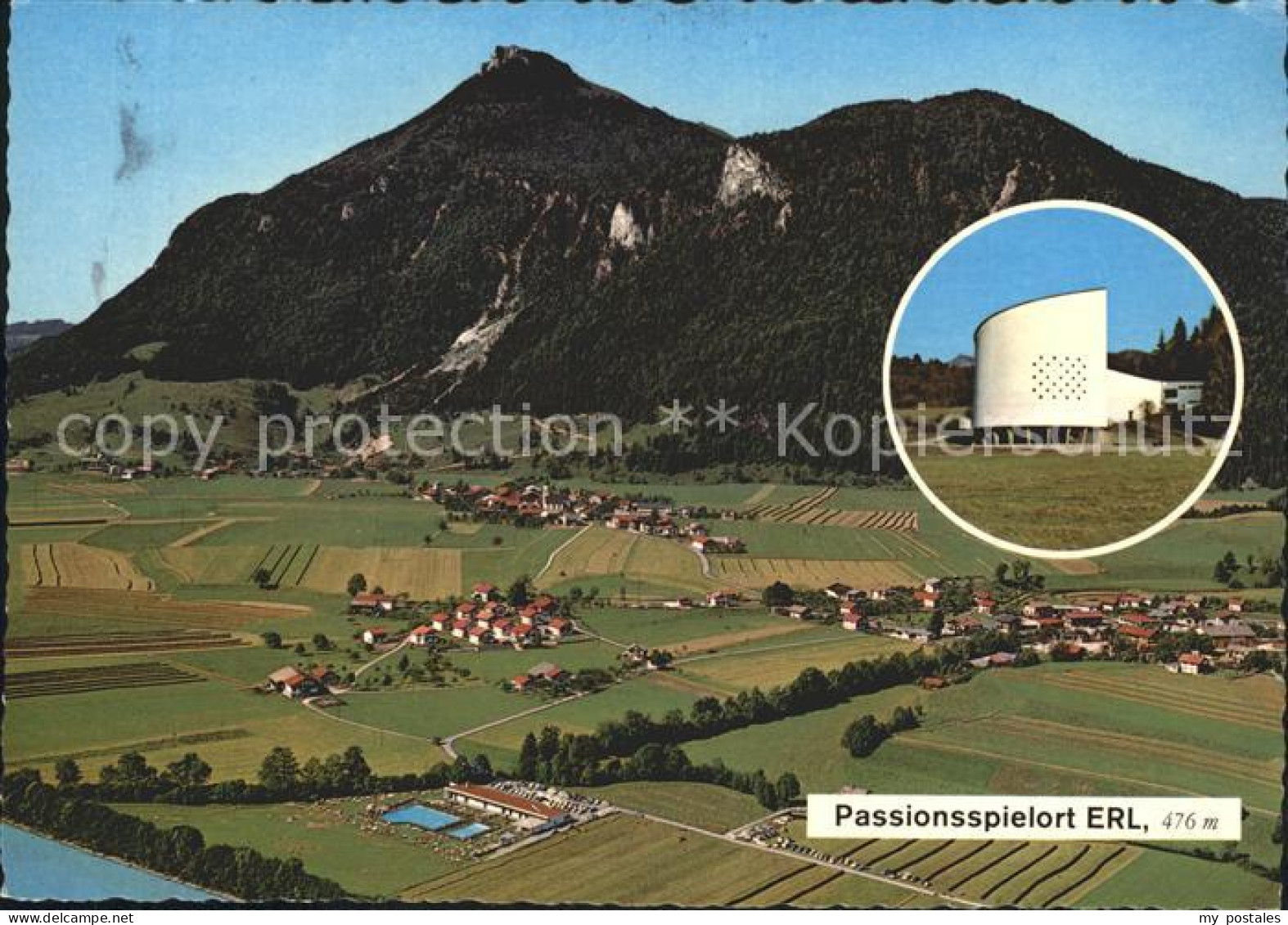 72215357 Erl Tirol Passionsspielhaus Totalansicht Fliegeraufnahme Erl - Andere & Zonder Classificatie