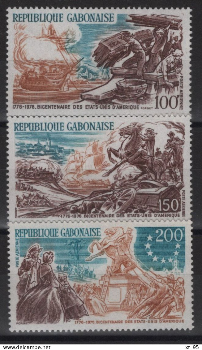 Gabon - PA N°178 à 180 - * Neufs Avec Trace De Charniere - Cote 7€ - Gabun (1960-...)