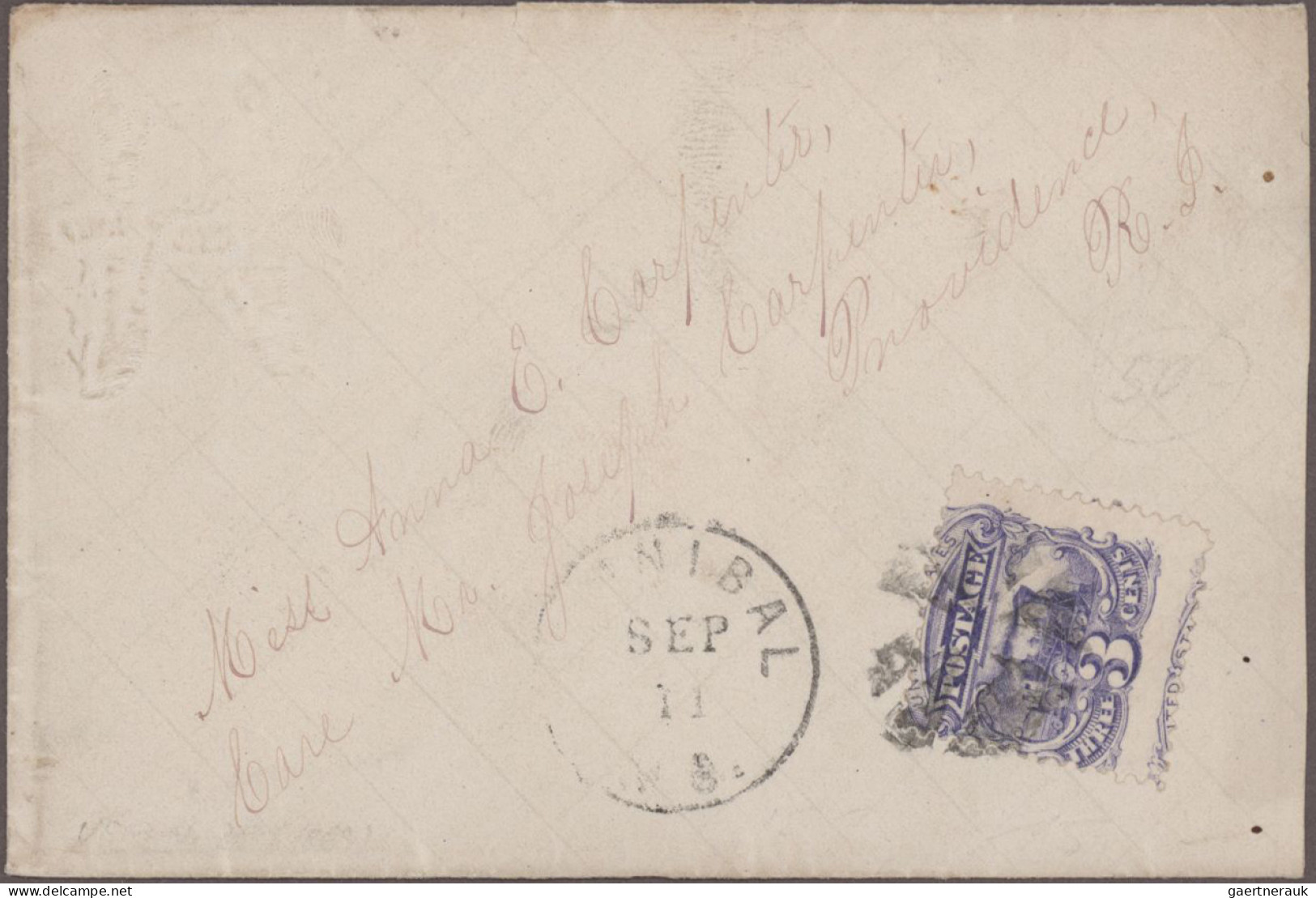 United States: 1858/1948, Covers/used Stationery From USA (43), U.S. Philipines - Briefe U. Dokumente